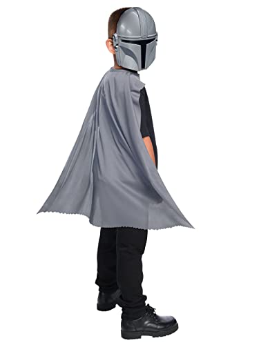 Rubies Mandalorian-Set für Jungen und Mädchen, Umhang und Maske, Kostüm, offizieller Star Wars für Karneval, Weihnachten, Geburtstag, Partys und Halloween. Rubies Mandalorian-Set für Jungen und Mädchen, Umhang und Maske, Kostüm, offizieller Star Wars für Karneval, Weihnachten, Geburtstag, Partys und Halloween. von Rubie's