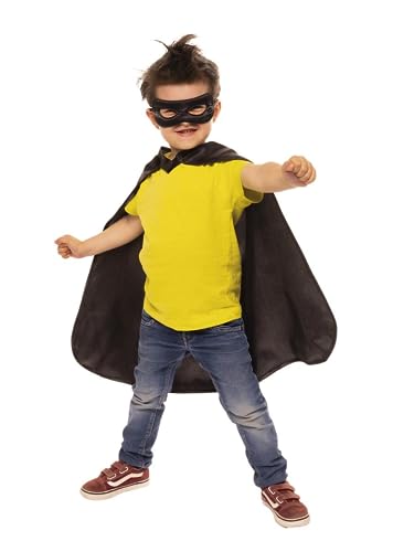 Rubies Superhelden-Set für Jungen und Mädchen, Einheitsgröße, Unisex, Umhang und Maske, offizielles Karneval, Geburtstag, Party und Halloween Rubies Superhelden-Set für Jungen und Mädchen, Einheitsgröße, Unisex, Umhang und Maske, offizielles Karneval, Geburtstag, Party und Halloween von Rubies