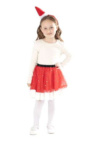 Rubies Weihnachts-Tutu und Haarreif, 5-8 Jahre Rubies Weihnachts-Tutu und Haarreif, 5-8 Jahre von Rubies