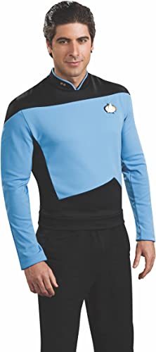 Star Trek The next Generation Kostüm Uniform blau - S von Rubie's