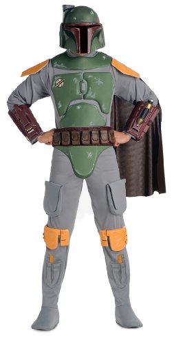 Star Wars Deluxe Herren Kostüm Boba Fett Größe XL Star Wars Deluxe Herren Kostüm Boba Fett Größe XL von Rubies