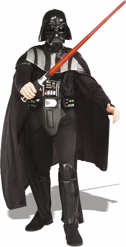 Star Wars Deluxe Herren Kostüm Darth Vader Größe M/L von Rubies