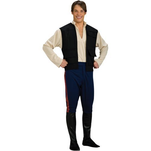 Star Wars Deluxe Herren Kostüm Han Solo Größe M/L Star Wars Deluxe Herren Kostüm Han Solo Größe M/L von Rubies