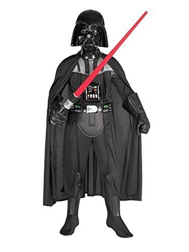 Rubie's 3882014 - Darth Vader Deluxe Child Kostüm, L Halloween von Rubie's
