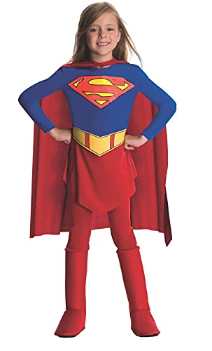 Rubie's offizielles Supergirl Mädchen Kostüm, Medium (5-7 Jahre) von Rubie's