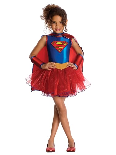 Rubie's Supergirl?-Kostüm mit Pailletten für Mädchen - 3-4 Jahre von Rubie's