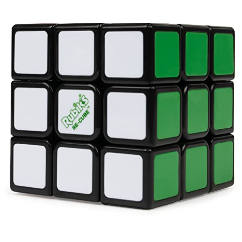 RUBIKS Cube Re-Cube 3X3 — Zauberwürfel-Puzzlespiel — 3x3-Puzzle, 100% recyceltes Farbabgleich — Klassisches Würfel-Problemlösen — Kinderspielzeug ab 8 Jahren von Rubik's