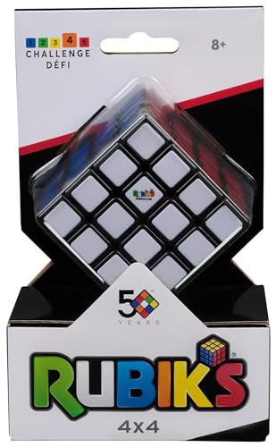 Rubik's Rubik’s Cube 4x4 Master Zauberwürfel - der ultimative 4x4 Cube für Logik-Profis ab 8 Jahren und für unterwegs - hohe Qualität, leichtgängiges Handling, leuchtende Farben - Original Cube von Rubik's