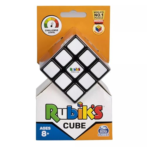 Rubik's 6063970 Weltkarte, Weltraum, Spin Master, Der Klassische Würfel 3 x 3, das Original, für Kinder ab 8 Jahren, professionelles Puzzle, Farbkombination, Problemlösung, Mehrfarbig von Rubik's