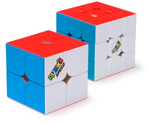 Rubik's Cube, Duo Speed Cube 3x3 und 2x2, das Original, Ultra-leichtgängige Zauberwürfel, hochwertige Verabeitung, Doppelpack für Einsteiger und Profis, ab 8 Jahren von Rubik's
