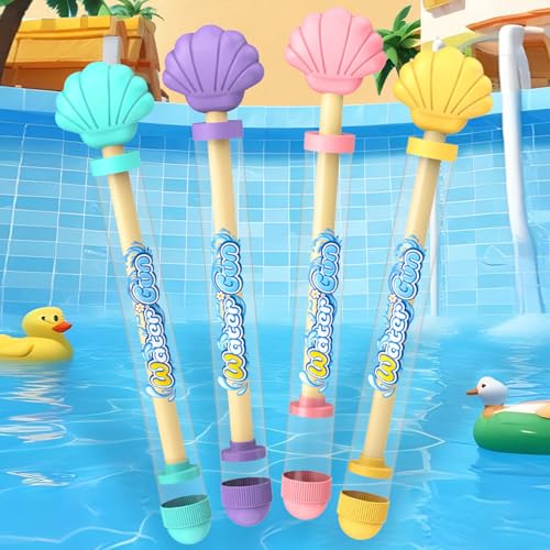 4 Stück Feuerwerk Wasserpistole Spielzeug, Romantische Feuerwerks Wasserpistole, Water Squirter Feuerwerk, Reichweite Schaumstoff, Sommer-Wasserspritzpistole (4) von Rubu22a