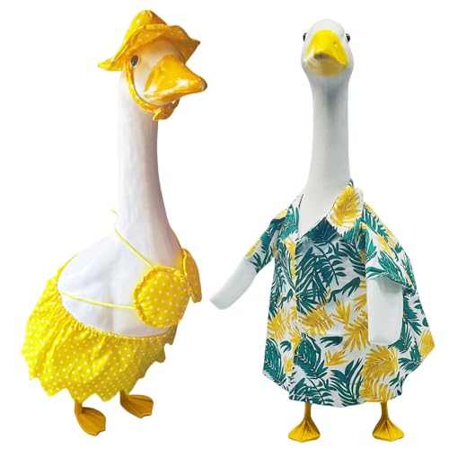 Rubu22a Gärtner-Gans-Outfit, passend für große 37 cm hohe Statuen (A) von Rubu22a
