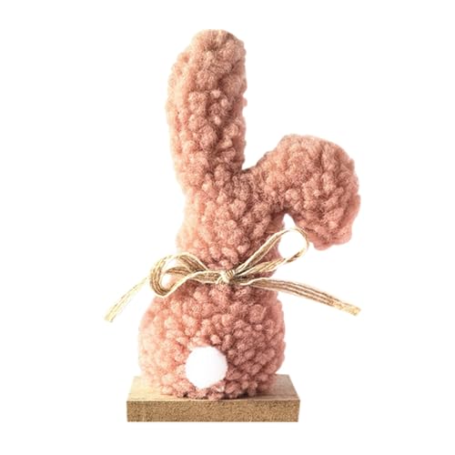 Rubu22a Hasen aus Plüsch, Hase, gemeinsam, 6,3 Zoll, Kaninchen, weich, Spielzeug für Ostern, Geburtstag, Kuchen, Hochzeit, Partygeschenke (1 Stück) von Rubu22a