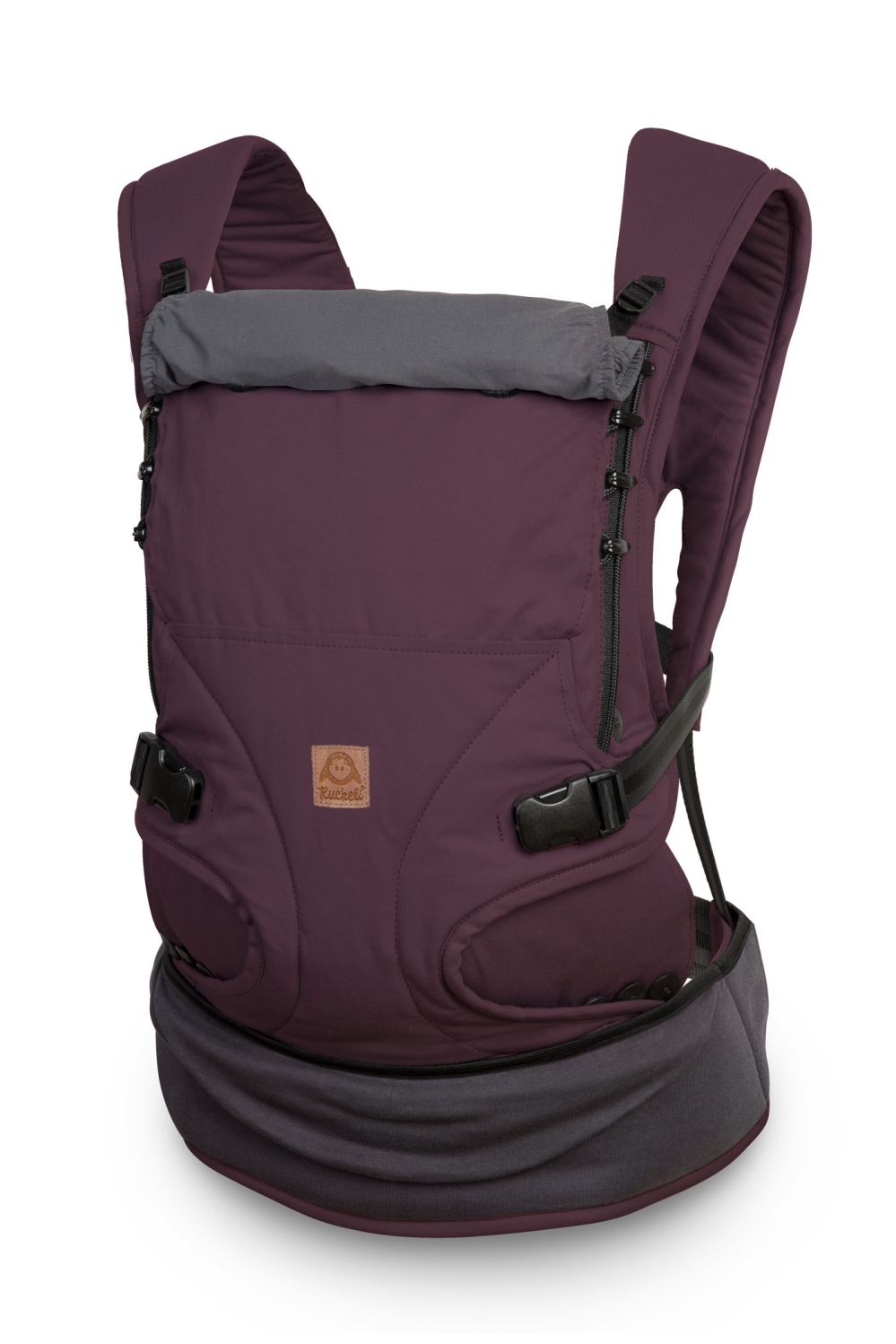 Ruckeli Full Buckle Babytrage - Cherry Lacquer von Ruckeli