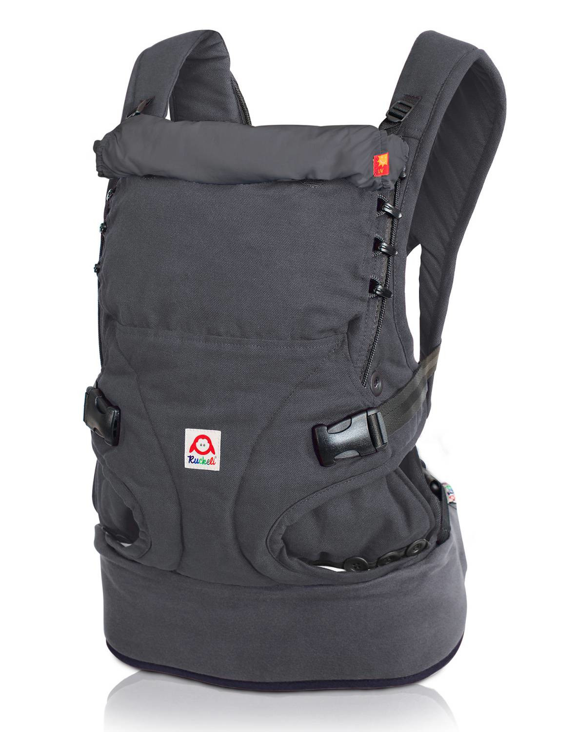 Ruckeli Full Buckle Babytrage - Gently Grey von Ruckeli