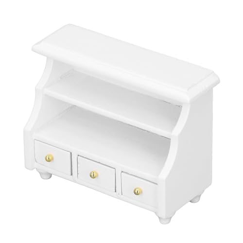 1/12 Skala Dollhouses Badezimmerspeicherschrank Mit Öffentlichen Schubladen Für Die Miniatur Home Szene Displaydekoration 1/12 Skala Dollhouses Badezimmerspeicherschrank Mit Öffentlichen Schubladen Für Die Miniatur Home Szene Displaydekoration von Rudiaoa