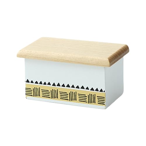 Miniaturholzschatzkasten Reture Box Für Dollhouses Dekoration Und Sammlerszene Display Accessoire 1/12 von Rudiaoa