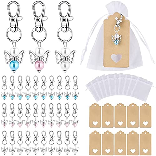 Rudiaoa 30 Stück Anhänger Schlüsselanhänger Süßigkeiten Beutel Dekorationen Hochzeit Jahrestag Abschluss Geschenke Brautparty Ornamente Zubehör von Rudiaoa
