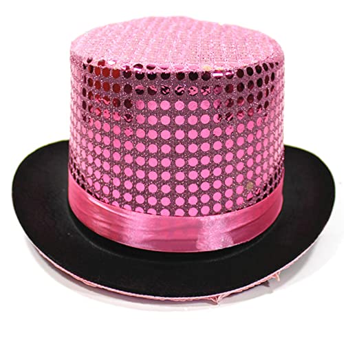 Rudiaoa Bowler Top Ringmeister Hat Pailletten Top Hat Magier Top Schweinetuchen Fedora Magier Gespielt Schweinekuchenhüte Für Frauen Rudiaoa Bowler Top Ringmeister Hat Pailletten Top Hat Magier Top Schweinetuchen Fedora Magier Gespielt Schweinekuchenhüte Für Frauen von Rudiaoa
