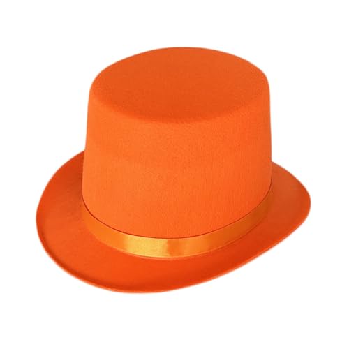 Rudiaoa Britischer Hut für Erwachsene/Kinder, flacher Zylinderhut, Abschlussball, Karneval, Party, Kostüm, Filz, Zaubererhut für Karneval, Show, Party Rudiaoa Britischer Hut für Erwachsene/Kinder, flacher Zylinderhut, Abschlussball, Karneval, Party, Kostüm, Filz, Zaubererhut für Karneval, Show, Party von Rudiaoa