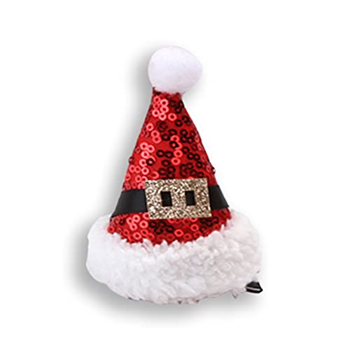 Rudiaoa Haarspange mit Pailletten, Weihnachtsmannmütze, Cartoon-Bart-Party-Haarnadel Rudiaoa Haarspange mit Pailletten, Weihnachtsmannmütze, Cartoon-Bart-Party-Haarnadel von Rudiaoa
