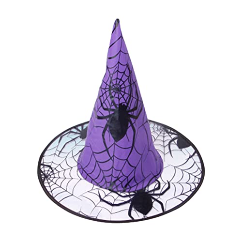 Rudiaoa Halloween Hexenhut Cosplay Erwachsene Kinder Zubehör für Urlaub Kindertag Party Dekoration von Rudiaoa