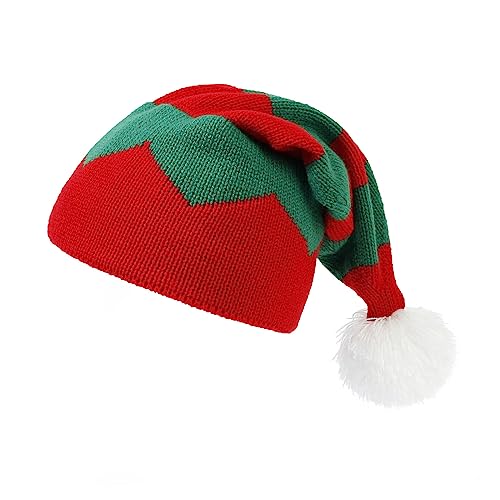 Rudiaoa Weihnachtliche Strickmütze, winddicht, Dekoration für Erwachsene und Kinder, Weihnachtsmütze für Urlaub, Karneval, Party Rudiaoa Weihnachtliche Strickmütze, winddicht, Dekoration für Erwachsene und Kinder, Weihnachtsmütze für Urlaub, Karneval, Party von Rudiaoa