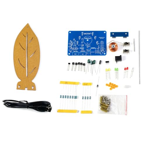 Wissenschaftliche Praxis, Schweißen, elektromagnetisch, schwingende Schaukel mit LED-Beleuchtung, Elektronik, geeignet zum Lernen Wissenschaftliche Praxis, Schweißen, elektromagnetisch, schwingende Schaukel mit LED-Beleuchtung, Elektronik, geeignet zum Lernen von Rudiaoa