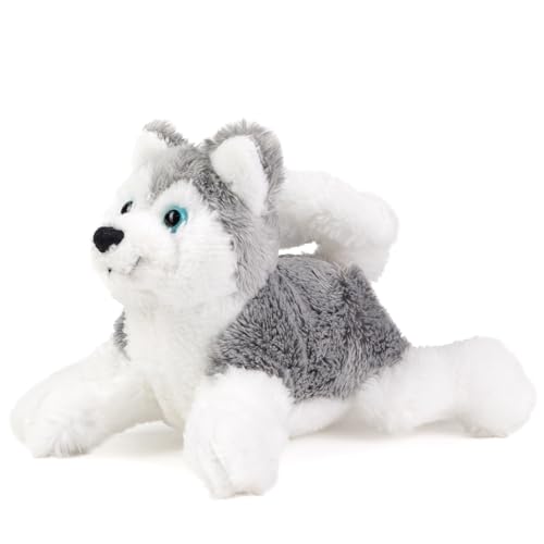 Schaffer 3504 Magnet Kuscheltier Hund Husky ca. 10 cm von Schaffer