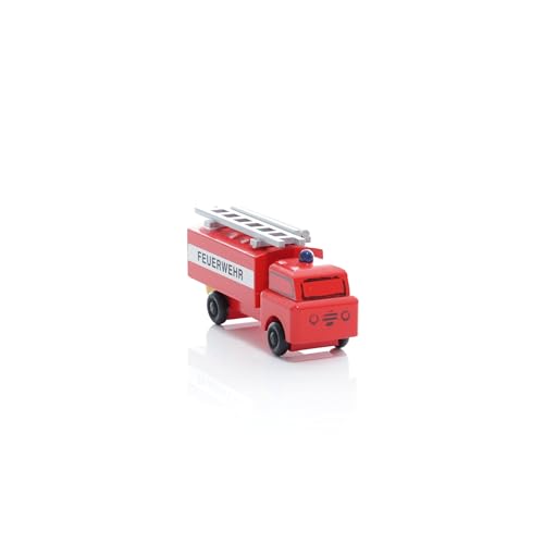 Rudolphs Schatzkiste Holzspielzeug Feuerwehrauto Gerätewagen HxBxT 4x8,5x3cm NEU Holzauto Holzfahrzeug Holztraktor Auto Traktor Holztruck Spielzeug Holzspielzeugauto Holzgestaltung Spiele Holz von Rudolphs Schatzkiste