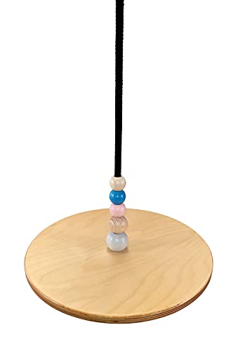 Rudolphs Schatzkiste Tellerschaukel Nature BxHxT 300x190x300mm NEU Holzschaukel Kinderschaukel von Rudolphs Schatzkiste