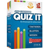 QUIZ IT 2019 - Das Wissensspiel für schlaue Köpfe (Spiel) von Rudy Games GmbH