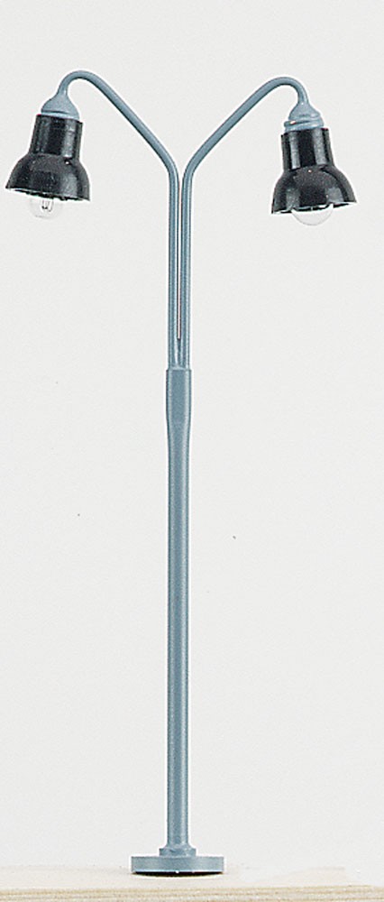 Bogenlampe Spur H0, 2 flammig, 110mm Bogenlampe Spur H0, 2 flammig, 110mm von Kahlert Licht