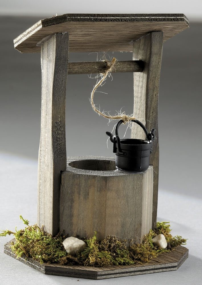 Brunnen für Puppenhaus, Hobby- und Modellbau, 100 mm von Rülke Holzspielzeug