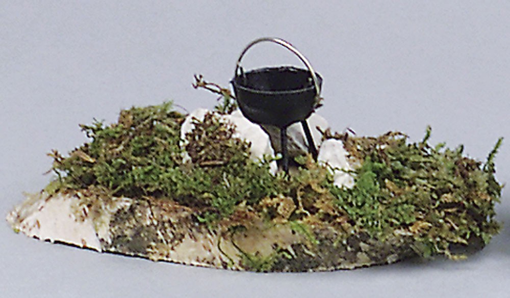 Feuerstelle mit Kessel, Breite 50 mm Feuerstelle mit Kessel, Breite 50 mm von Kahlert Licht