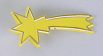 Komet gelb, klein, für Krippen, Hobby- und Modellbau Komet gelb, klein, für Krippen, Hobby- und Modellbau von Kahlert Licht
