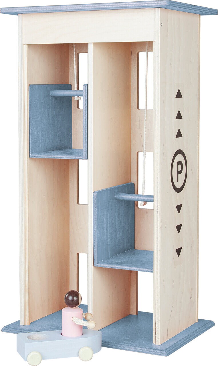 Lift für Parkhaus, blau Maßstab 1:12 Lift für Parkhaus, blau Maßstab 1:12 von Rülke Holzspielzeug