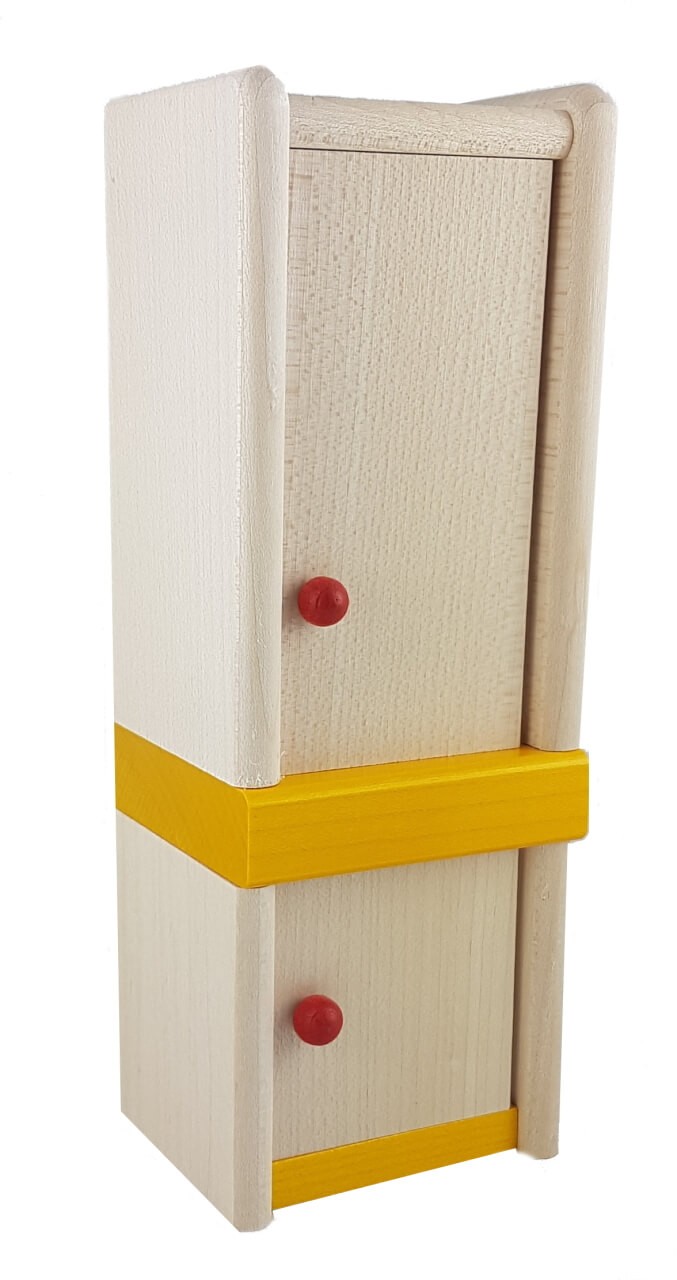 Puppenhausmöbel Küche Filius, Kühlschrank Puppenhausmöbel Küche Filius, Kühlschrank von Rülke Holzspielzeug