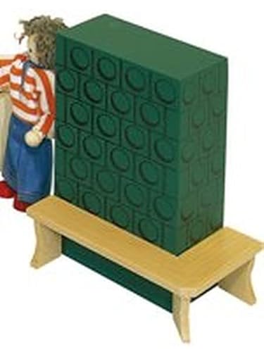 Rülke Holzspielzeug 22105 Puppenhauszubehör, holzfarben, grün, Gold Rülke Holzspielzeug 22105 Puppenhauszubehör, holzfarben, grün, Gold von Rülke Holzspielzeug