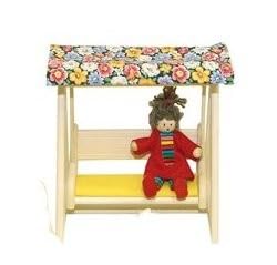 Rülke Holzspielzeug 22678 Puppenhauszubehör, holzfarben, gelb, Blumenmotiv Rülke Holzspielzeug 22678 Puppenhauszubehör, holzfarben, gelb, Blumenmotiv von Rülke Holzspielzeug