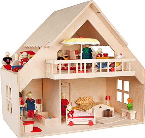 Rülke Holzspielzeug 23161 Puppenhaus, holzfarben Rülke Holzspielzeug 23161 Puppenhaus, holzfarben von Rülke Holzspielzeug