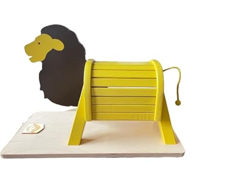 Rülke Holzspielzeug Kleiner Reitlöwe von Rülke Holzspielzeug