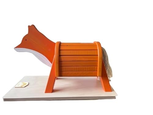 Rülke Holzspielzeug 50212 Reittier, orange von Rülke Holzspielzeug