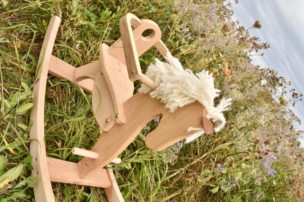 Schaukelpferd "Emma" aus Holz Schaukelpferd "Emma" aus Holz von Rülke Holzspielzeug