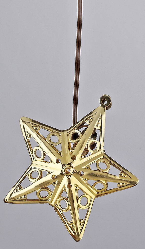 Stern Gold für Krippen, Hobby- und Modellbau von Rülke Holzspielzeug