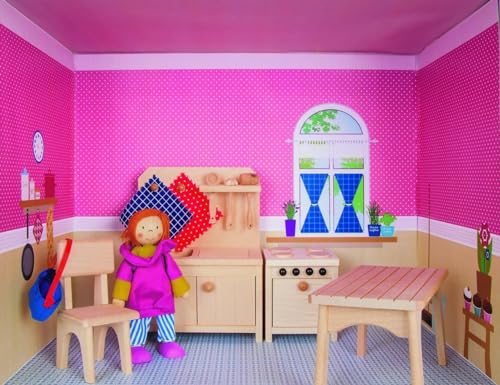 Rülke Holzspielzeuge 22877 Minipuppenzubehör, bunt Rülke Holzspielzeuge 22877 Minipuppenzubehör, bunt von Rülke