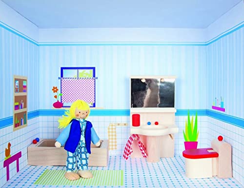 Rülke Holzspielzeuge 22879 Minipuppenzubehör, bunt von Rülke