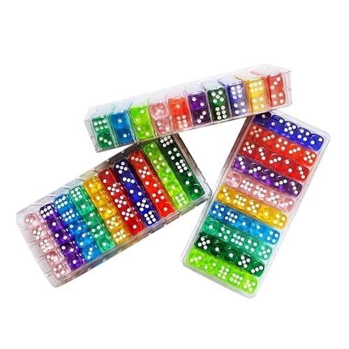 100 Teile/Satz 6 seitiger Würfel 14mm D6 klare Farbe Kristall Acryl runde Kante Würfel für Tabletop Gaming Party DND zehn pro Farbe 100 Teile/Satz 6 seitiger Würfel 14mm D6 klare Farbe Kristall Acryl runde Kante Würfel für Tabletop Gaming Party DND zehn pro Farbe von Rufevee