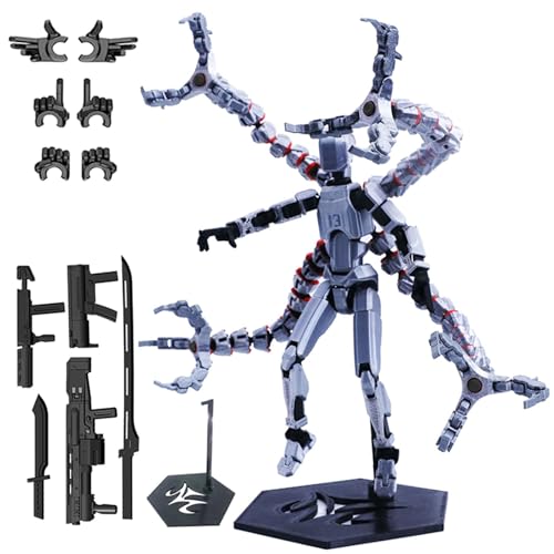 1Set Action Figur Doctor Octopus Assembly Zubehör 3D-gedrucktes mehrfach bewegliches Roboter Modell Geschenk 1Set Action Figur Doctor Octopus Assembly Zubehör 3D-gedrucktes mehrfach bewegliches Roboter Modell Geschenk von Rufevee