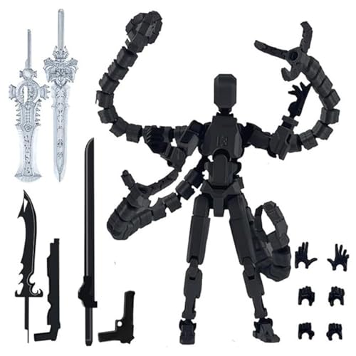 1Set Action Figur Doctor Octopus Assembly Zubehör 3D-gedrucktes mehrfach bewegliches Roboter Modell Geschenk von Rufevee